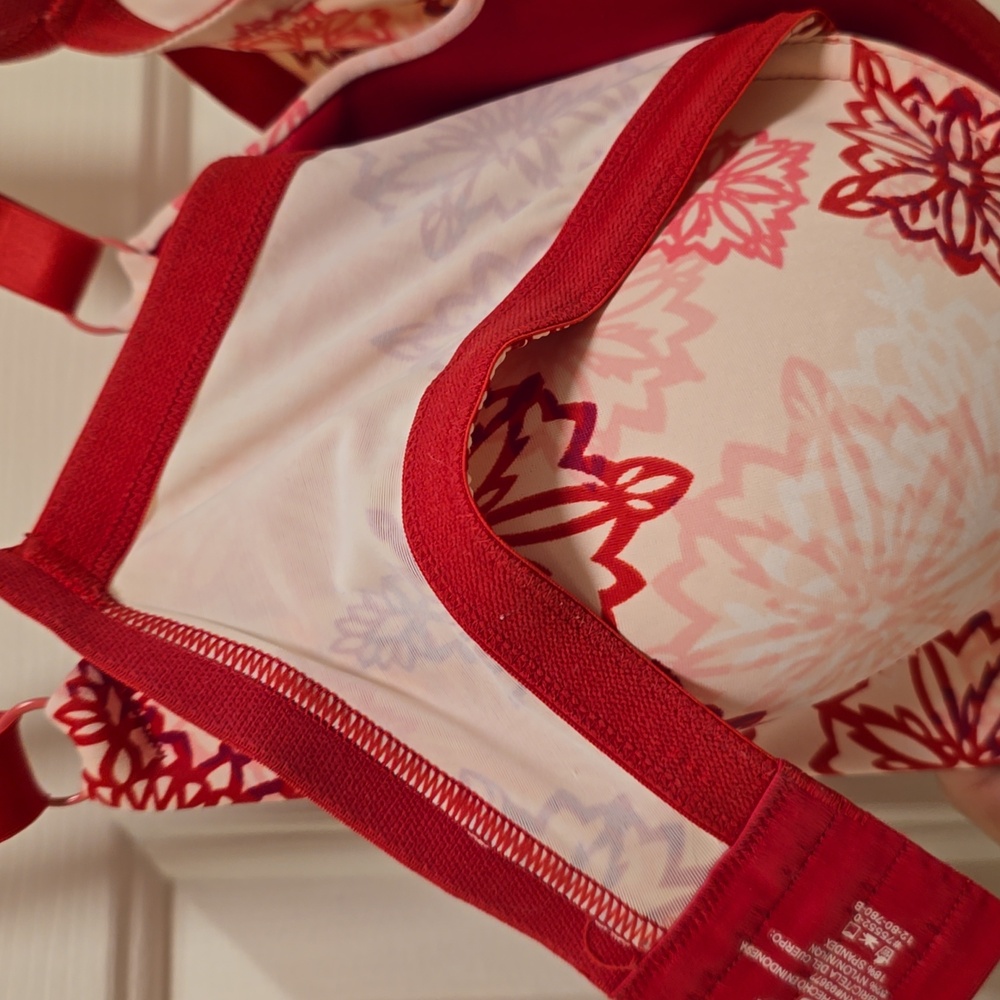 Ambrielle Patterned Bra 40d - image 7